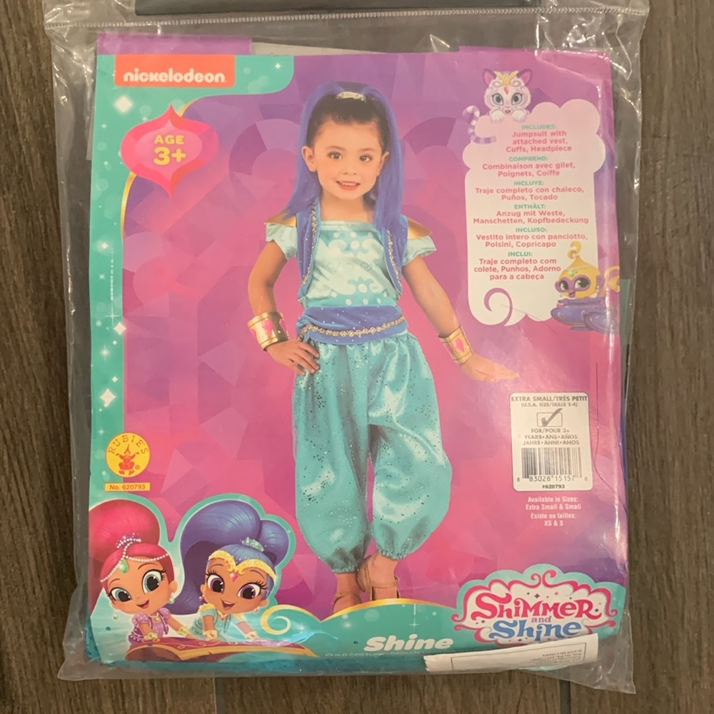 Shine costume from shimmer and shine
